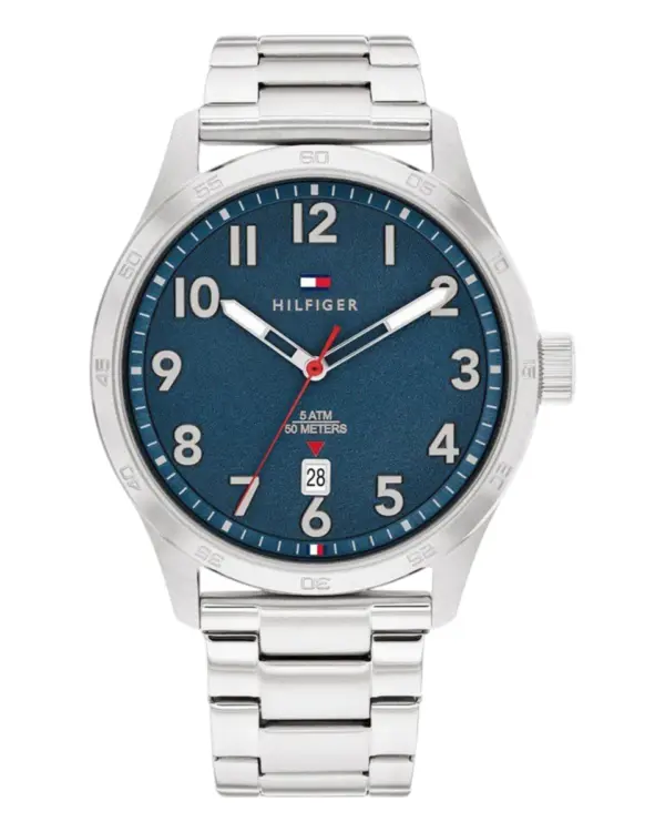 Tommy Hilfiger Forrest Quartz Stållänk Blå