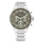 Tommy Hilfiger Tyson Quartz Stållänk Grå