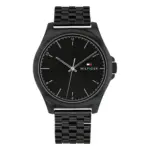 Tommy Hilfiger Norris Quartz Stållänk Svart
