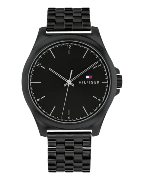 Tommy Hilfiger Norris Quartz Stållänk Svart