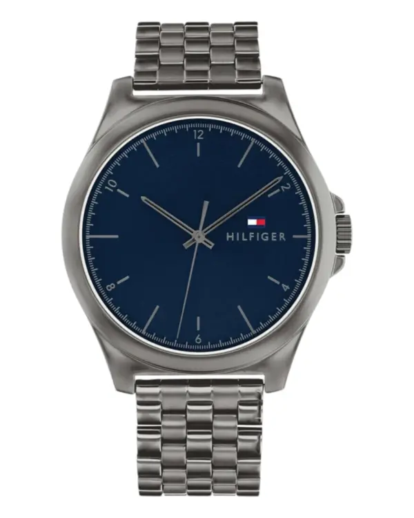 Tommy Hilfiger Norris Quartz Stållänk Blå