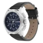 Tommy Hilfiger Walker Quartz Läder Blå - Bild 2