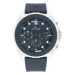 Tommy Hilfiger Morgan Quartz Silikon Blå