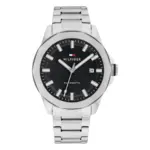 Tommy Hilfiger Lars Automatic Stållänk Svart