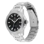 Tommy Hilfiger Lars Automatic Stållänk Svart - Bild 2