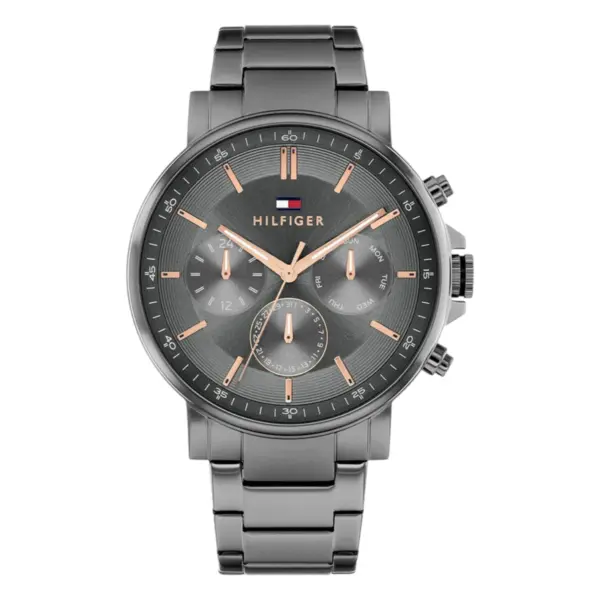 Tommy Hilfiger Tyson Stållänk Mörkgrå