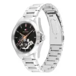 Tommy Hilfiger Baker Automatic Stållänk Svart - Bild 2