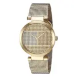 Tommy Hilfiger Quartz Dam Stål Guldfärgad
