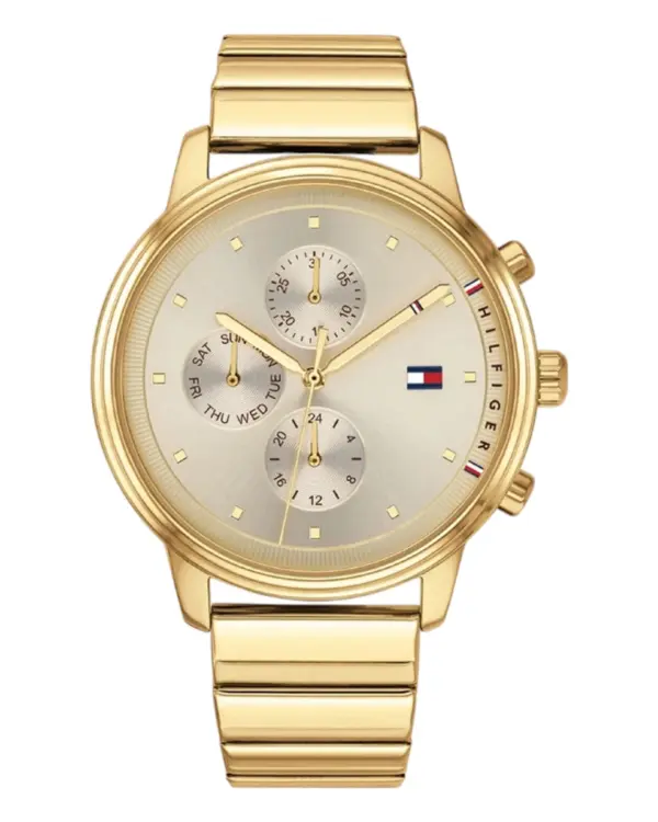 Tommy Hilfiger Blake Quartz Stållänk Guld