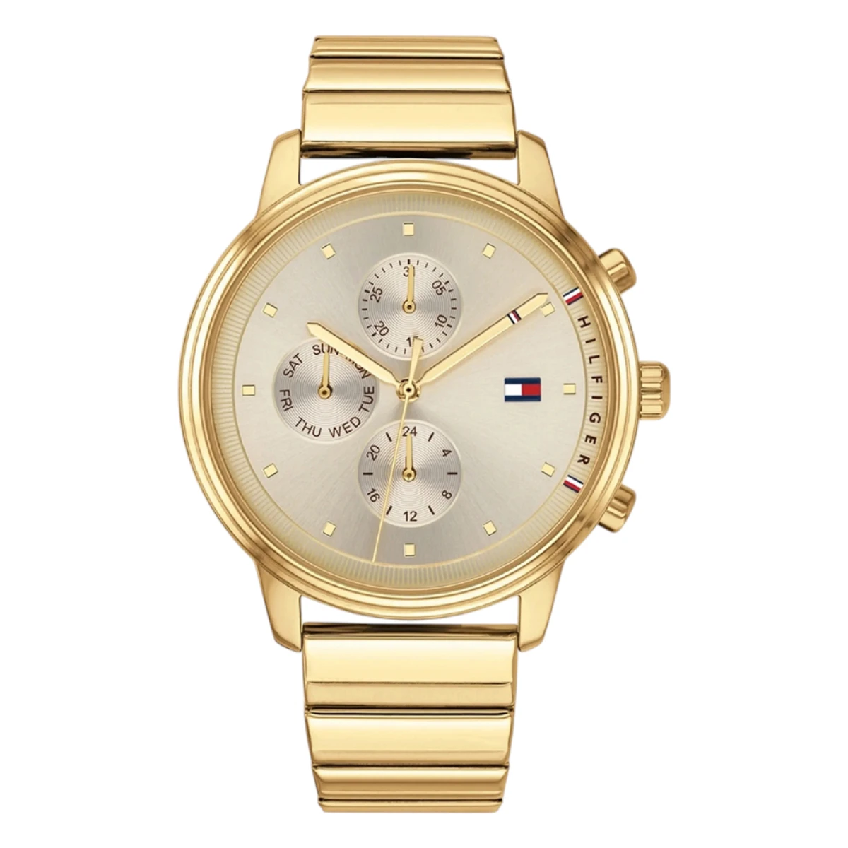 1781905 Tommy Hilfiger Blake Quartz Stållänk Guld