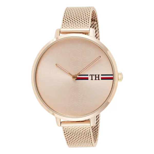 Tommy Hilfiger Quartz Stållänk Rosa