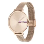 Tommy Hilfiger Quartz Stållänk Rosa - Bild 2