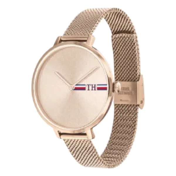 Tommy Hilfiger Quartz Stållänk Rosa, bild 2
