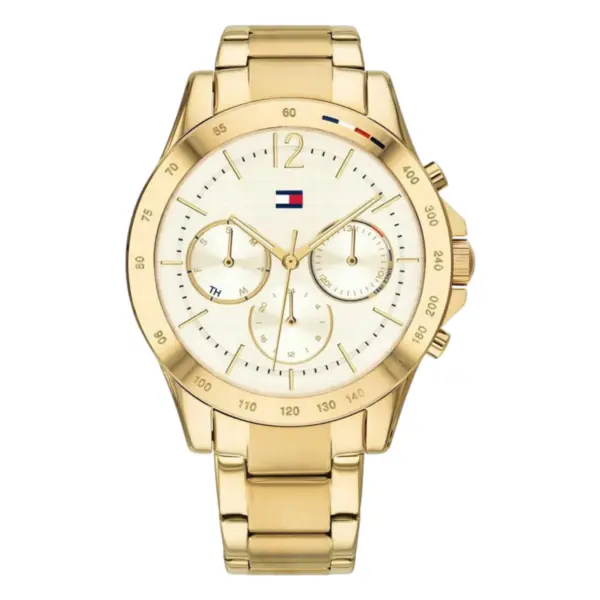 Tommy Hilfiger Haven Quartz Stållänk Guld
