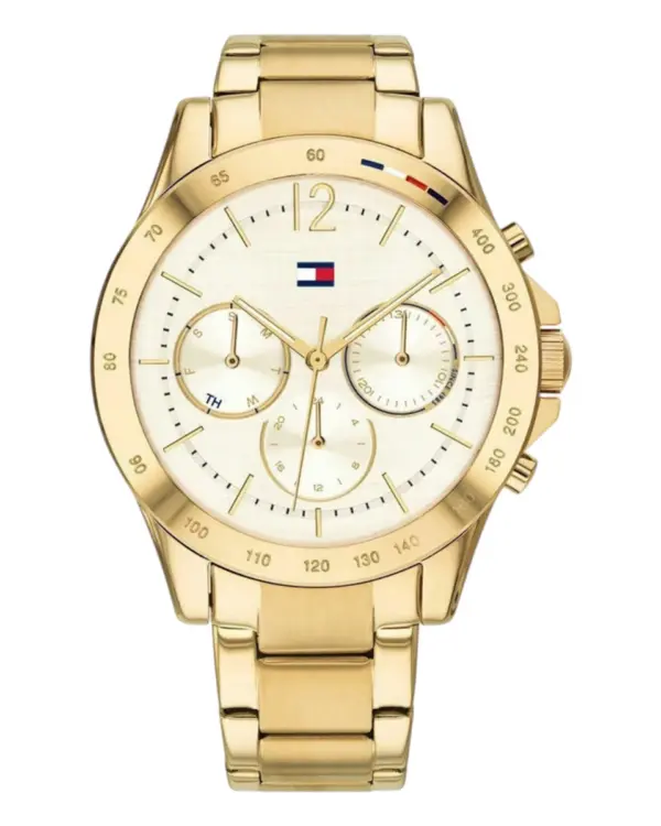 Tommy Hilfiger Haven Quartz Stållänk Guld