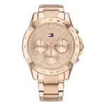Tommy Hilfiger Haven Quartz Stållänk Roséguld
