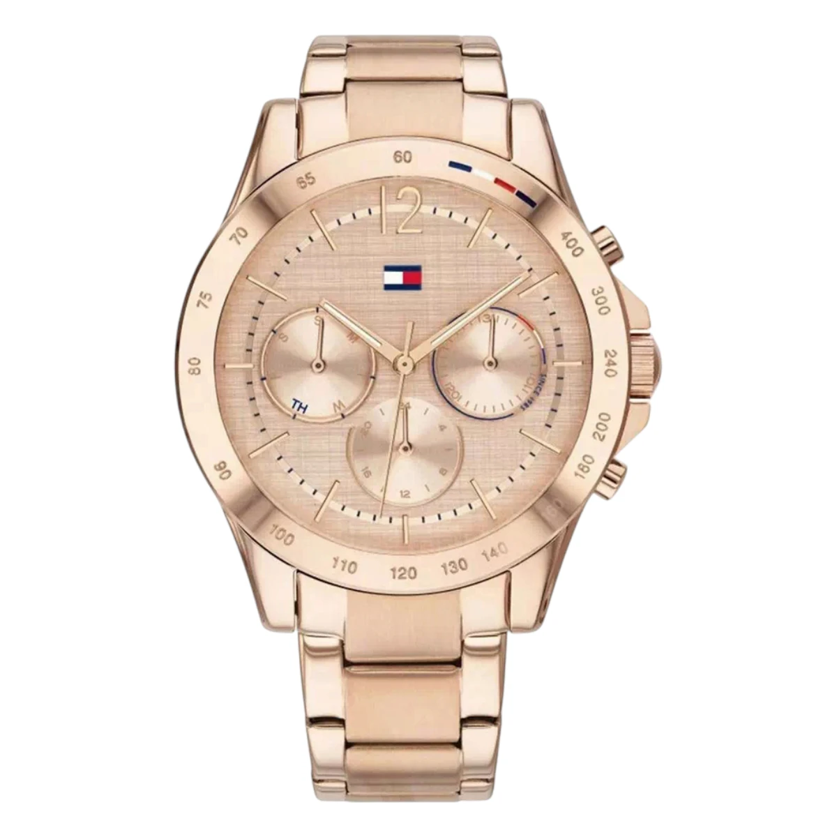 1782197 Tommy Hilfiger Haven Quartz Stållänk Roséguld