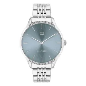 Tommy Hilfiger Sunray Quartz Stållänk Blå