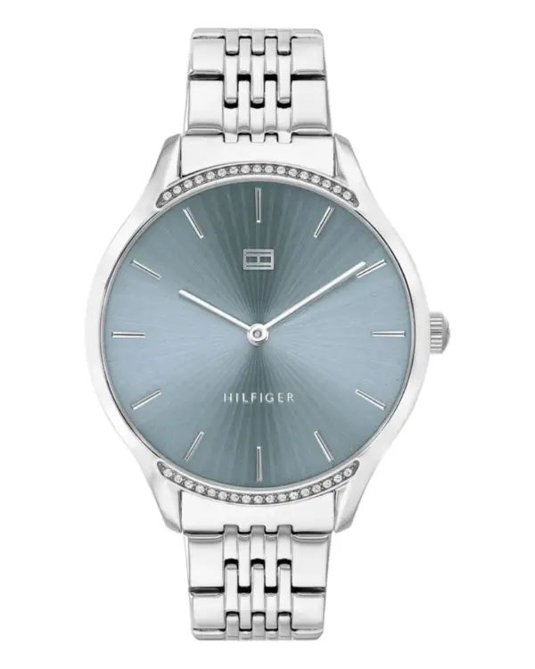 Tommy Hilfiger Sunray Quartz Stållänk Blå
