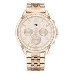 Tommy Hilfiger Quartz Dam Stål Rosa