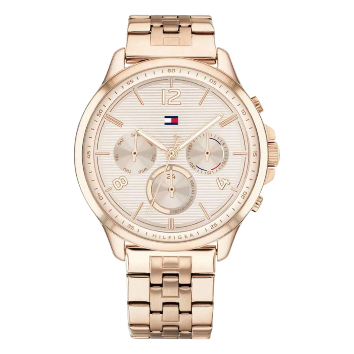 1782224_1 Tommy Hilfiger Quartz Dam Stål Rosa - Bild 1