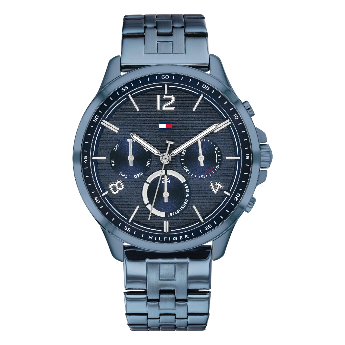 1782227_1 Tommy Hilfiger Harper Quartz Stållänk Blå - Bild 1