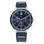 Tommy Hilfiger Eve Quartz Silikon Mörkblå