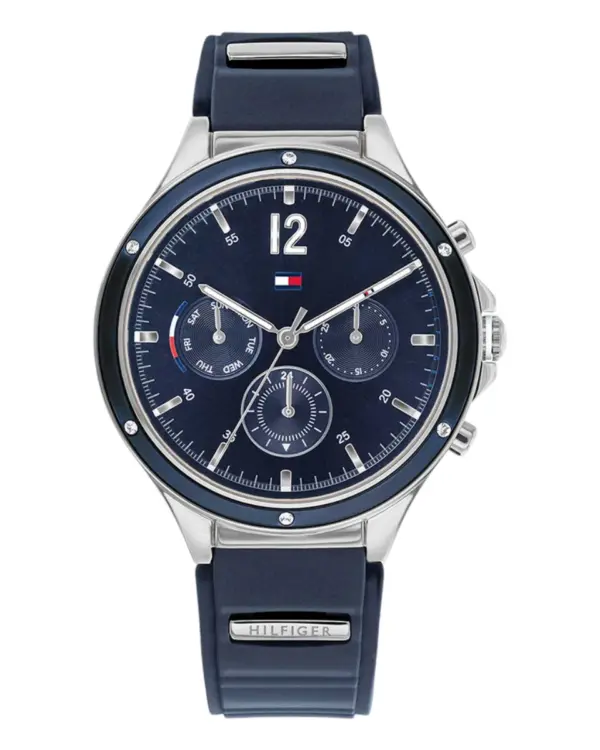 Tommy Hilfiger Eve Quartz Silikon Mörkblå