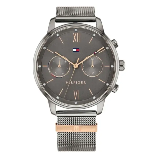 Tommy Hilfiger Quartz Unisex Stål Mörkgrå