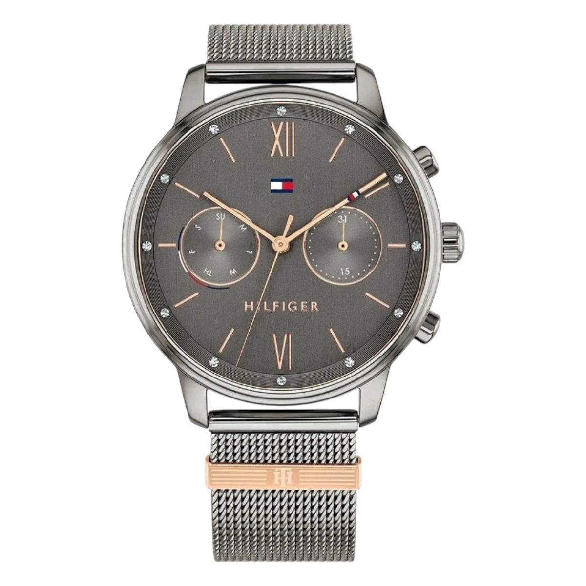 1782304_1 Tommy Hilfiger Quartz Unisex Stål Mörkgrå - Bild 1
