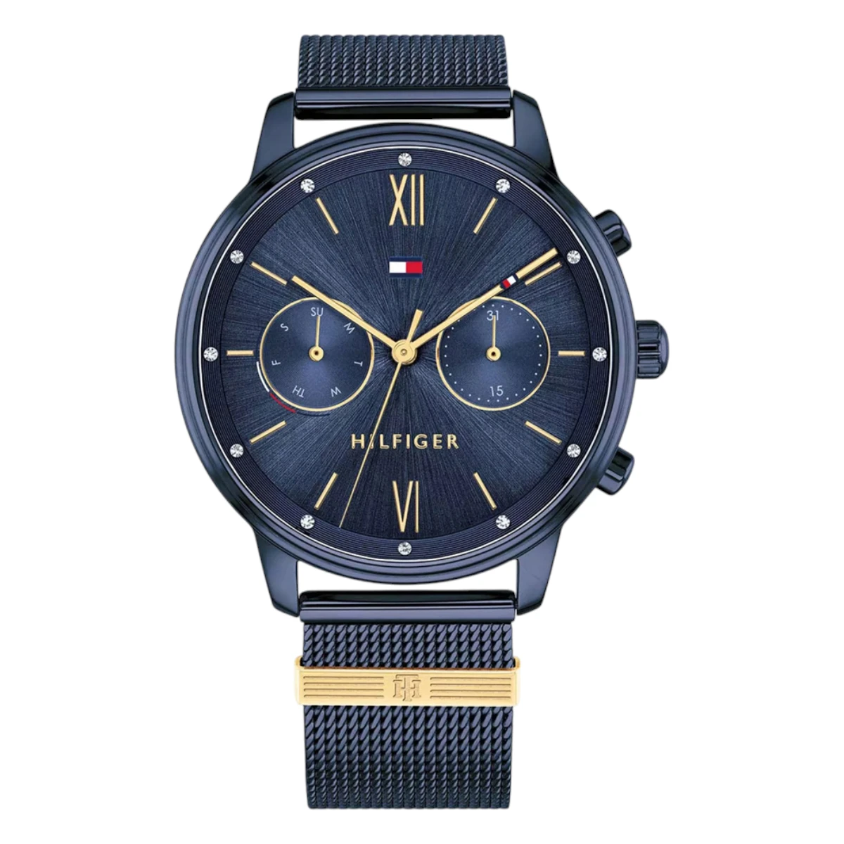 1782305 Tommy Hilfiger Blake Quartz Stållänk Blå