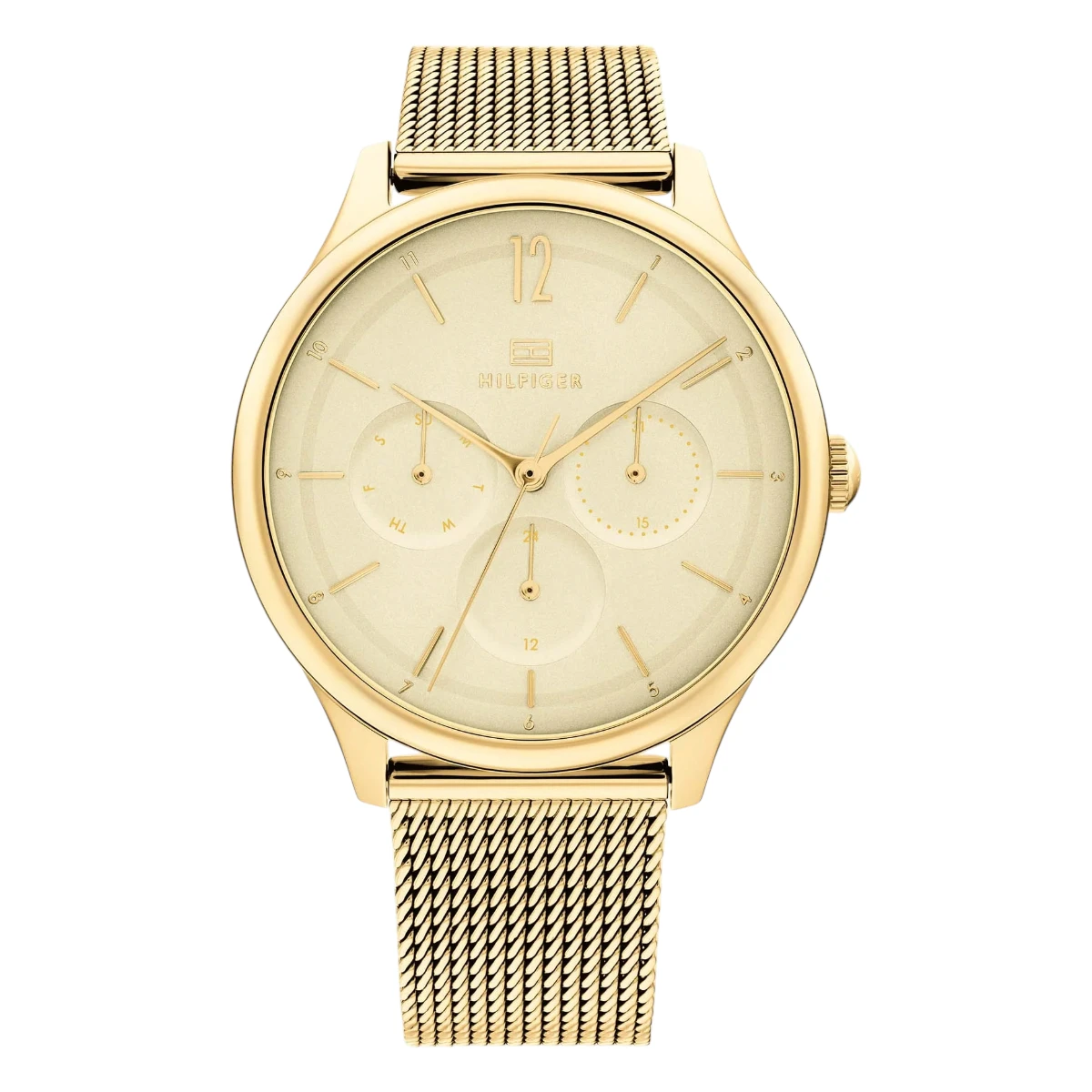 1782458_1 Tommy Hilfiger Layla Quartz Mesh Guld - Bild 1