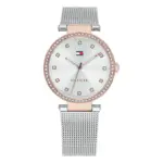 Tommy Hilfiger Quartz Stållänk Silver