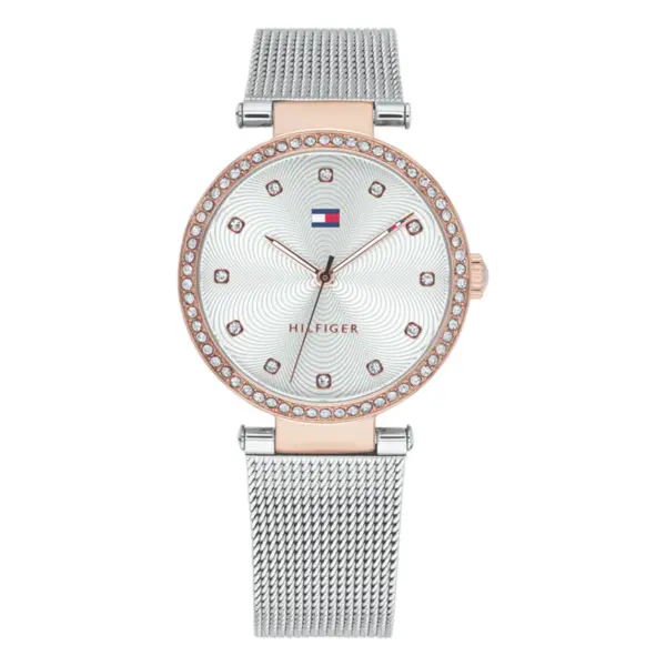 Tommy Hilfiger Quartz Stållänk Silver