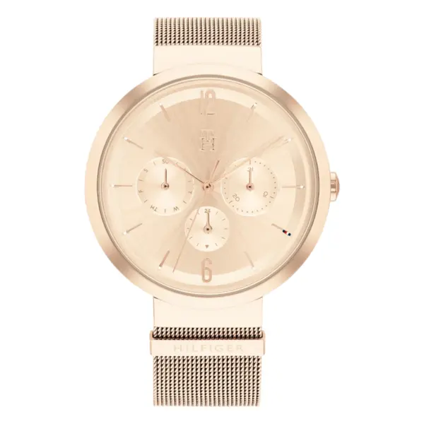 Tommy Hilfiger Lidia Quartz Mesh Roséguld