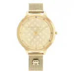 Tommy Hilfiger Iris Quartz Milaneselänk Guld
