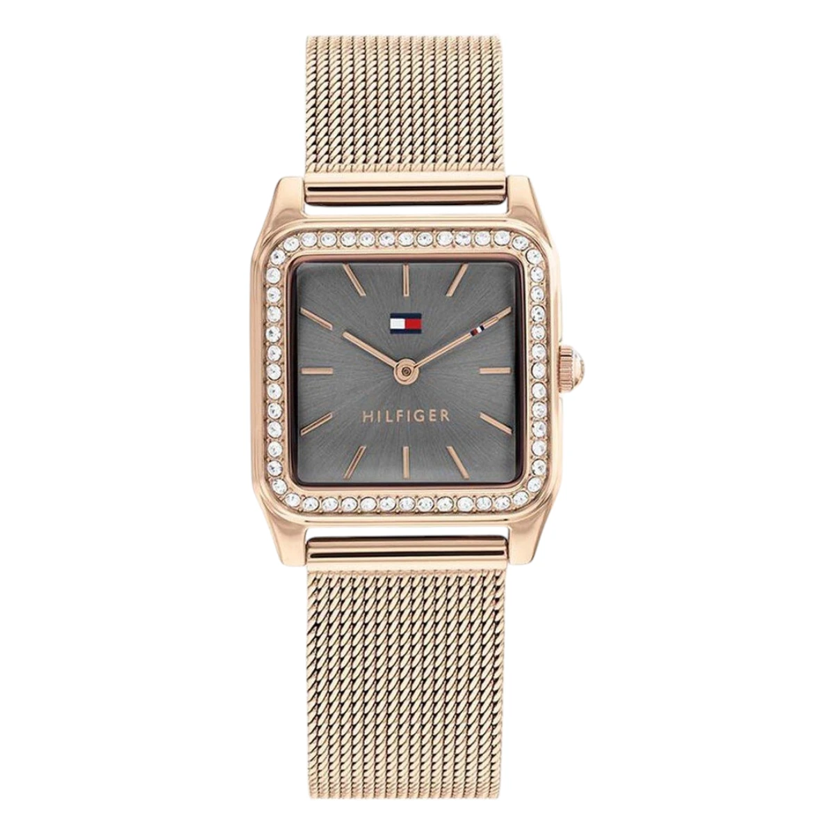 1782610_1 Tommy Hilfiger Toni Quartz Mesh Grå