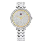 Tommy Hilfiger Natalie Quartz Stållänk Silver