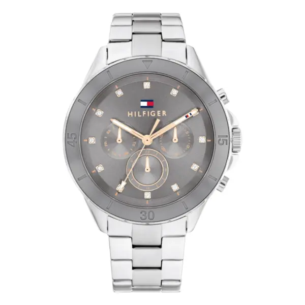 Tommy Hilfiger Mellie Quartz Stållänk Grå