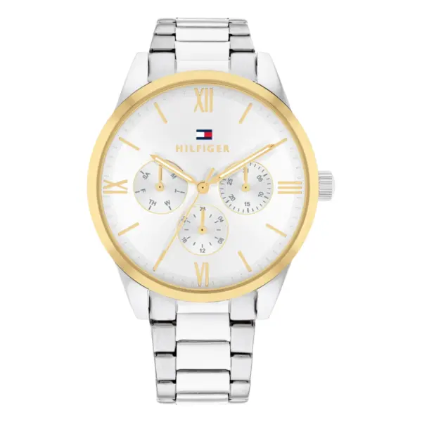 Tommy Hilfiger Camille Quartz Stållänk Silver