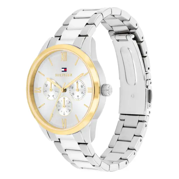 Tommy Hilfiger Camille Quartz Stållänk Silver, bild 2