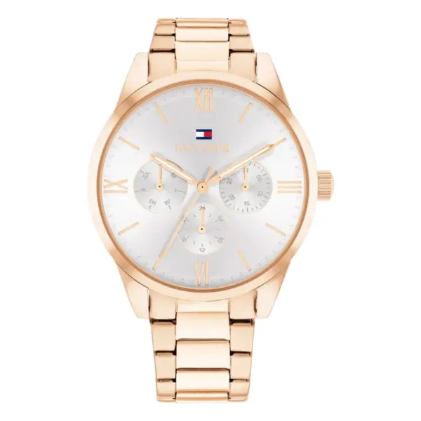 Tommy Hilfiger Camille Quartz Stållänk Silver