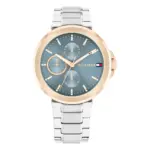 Tommy Hilfiger Lori Quartz Stållänk Isblå