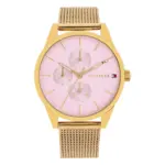 Tommy Hilfiger Camille Quartz Mesh Rosa