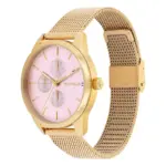 Tommy Hilfiger Camille Quartz Mesh Rosa - Bild 2