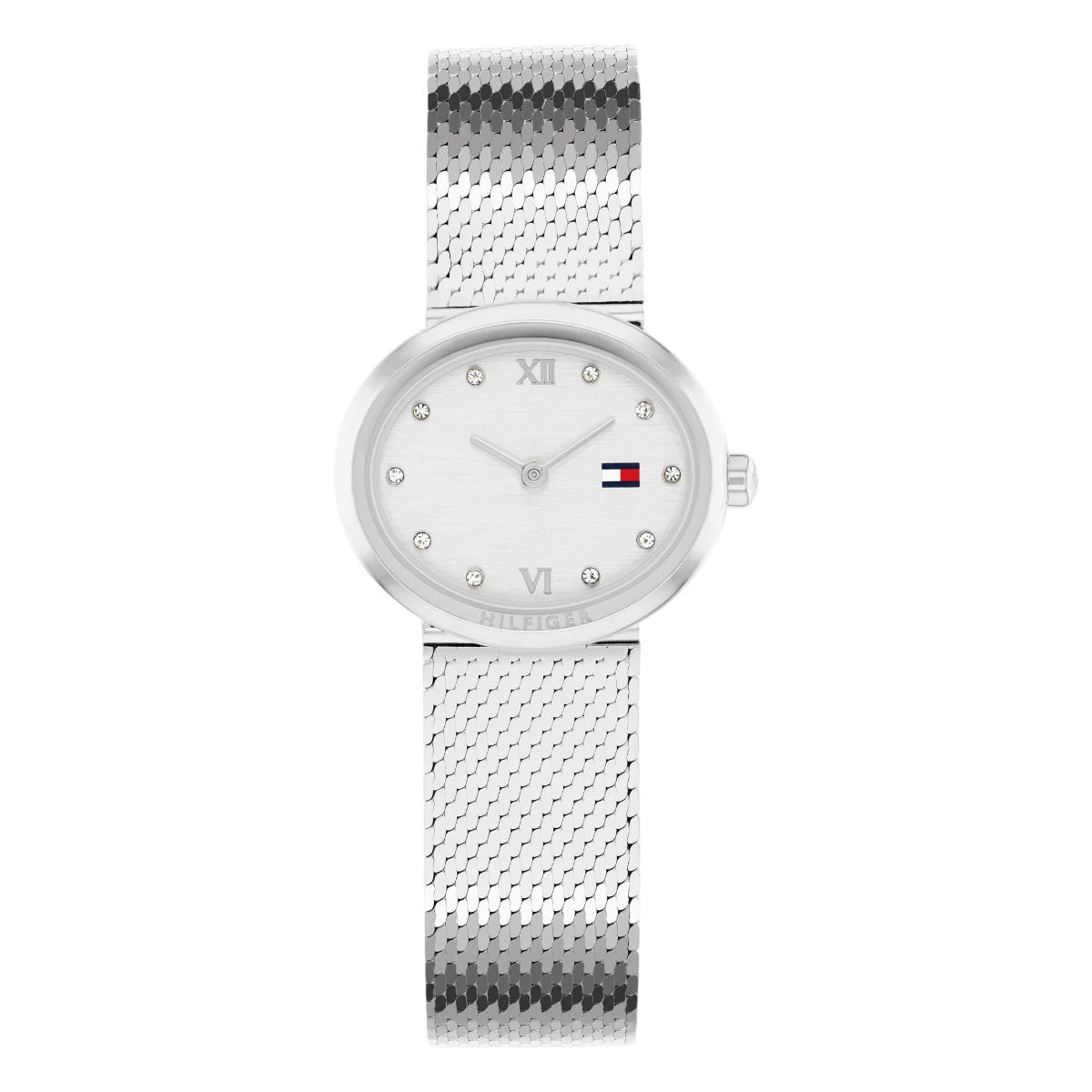 1782846_1 Tommy Hilfiger Moira Quartz Oval Milaneselänk Silver - Bild 1