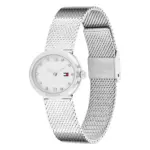 Tommy Hilfiger Moira Quartz Oval Milaneselänk Silver - Bild 2