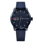 Tommy Hilfiger Quartz Herr Silikon Blå