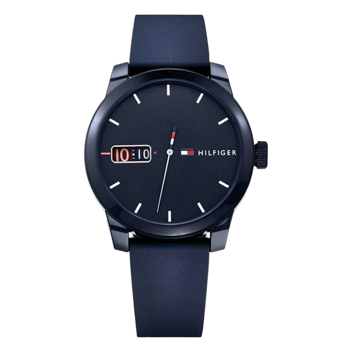 1791381_1 Tommy Hilfiger Quartz Herr Silikon Blå - Bild 1