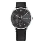 Tommy Hilfiger Brooklyn Quartz Läder Svart